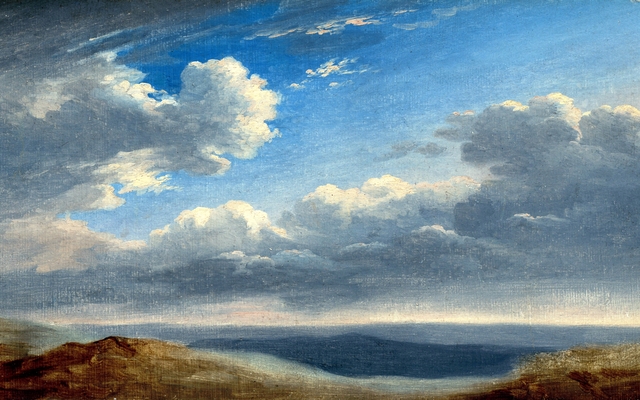 Study of Clouds over the Roman Campagna by Pierre-Henri de Valenciennes