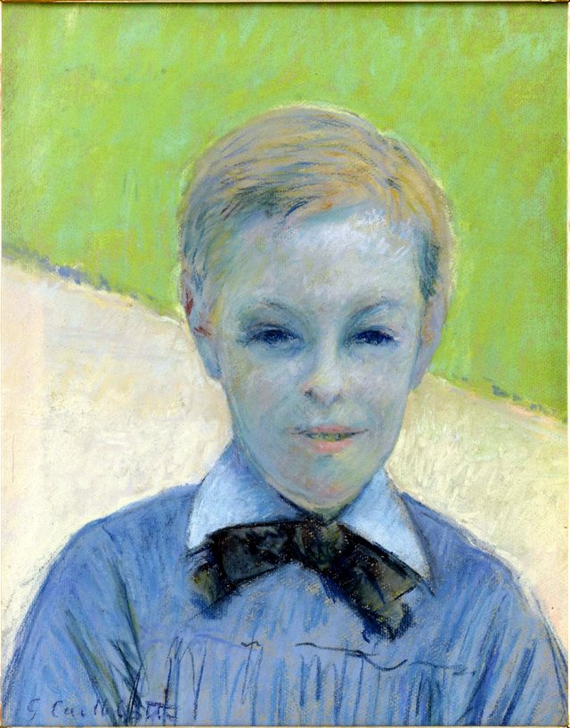 Portrait de Camille Daurelle by Gustave Caillebotte