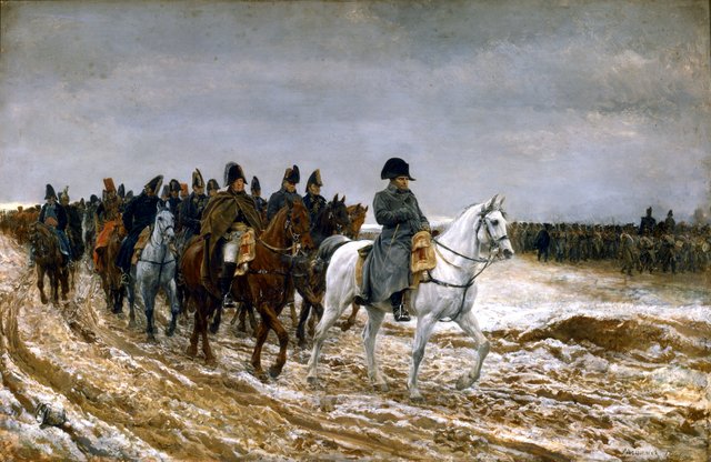 1814, La Campagne de France by Jean-Louis-Ernest Meissonier
