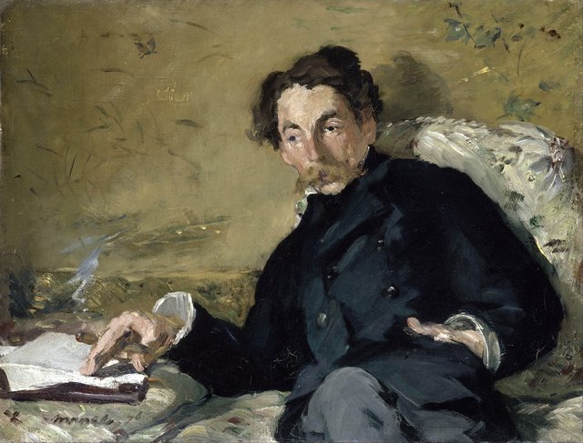 Portrait of Stéphane Mallarmé by Édouard Manet