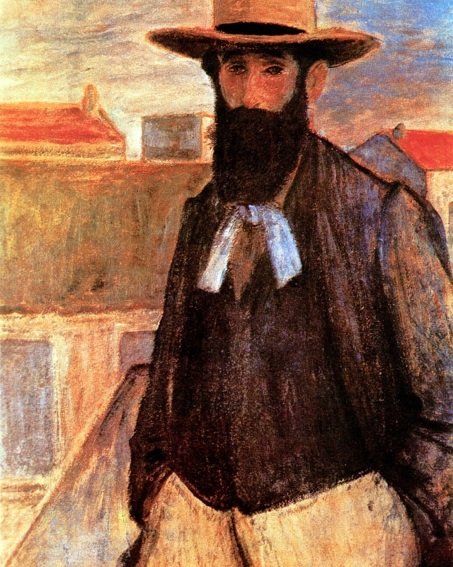 Aristide Maillol by József Rippl-Rónai