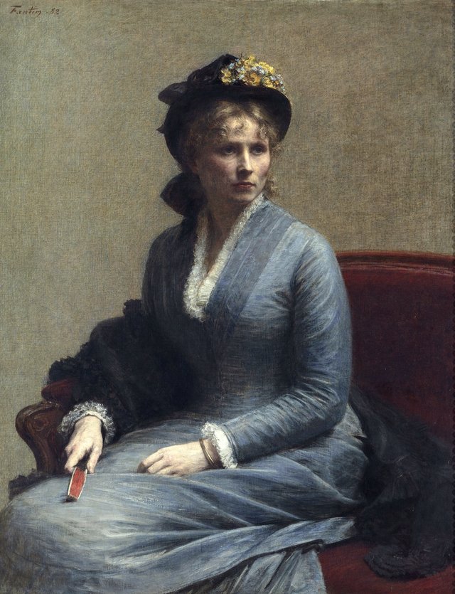 Charlotte Dubourg by Henri Fantin-Latour