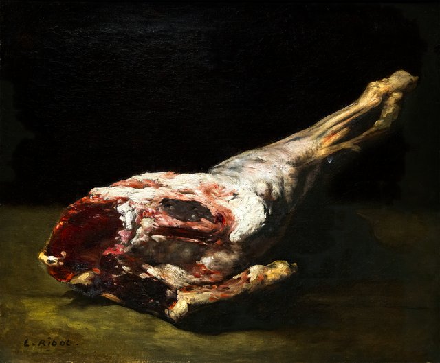 Leg by Augustin Théodule Ribot