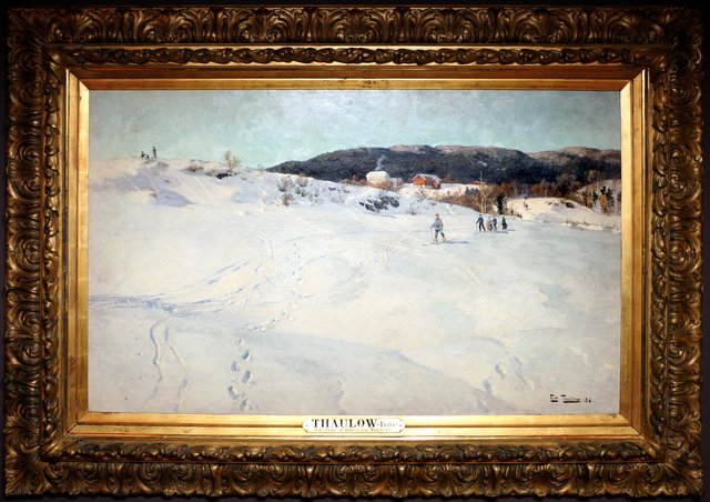Winter in Norway by Frits Thaulow