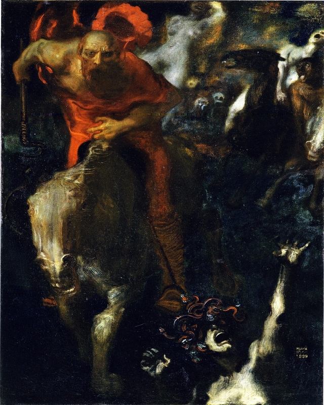 Wilde Jagd by Franz von Stuck