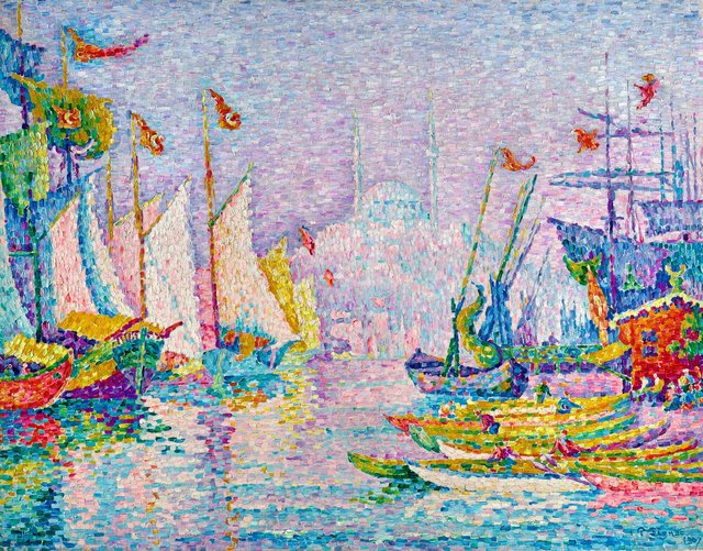The Golden Horn. Morning by Paul Signac