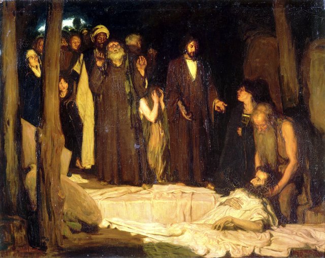 The Raising of Lazarus by Henry Ossawa Tanner