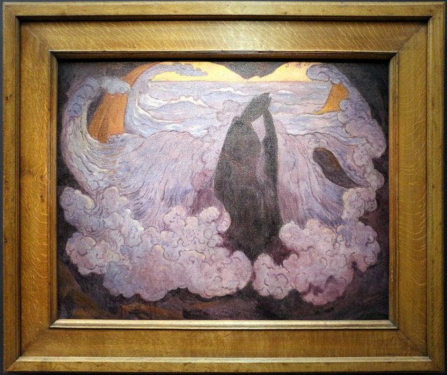 Violet wave by Georges Lacombe