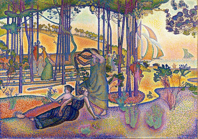 L'air du soir by Henri-Edmond Cross