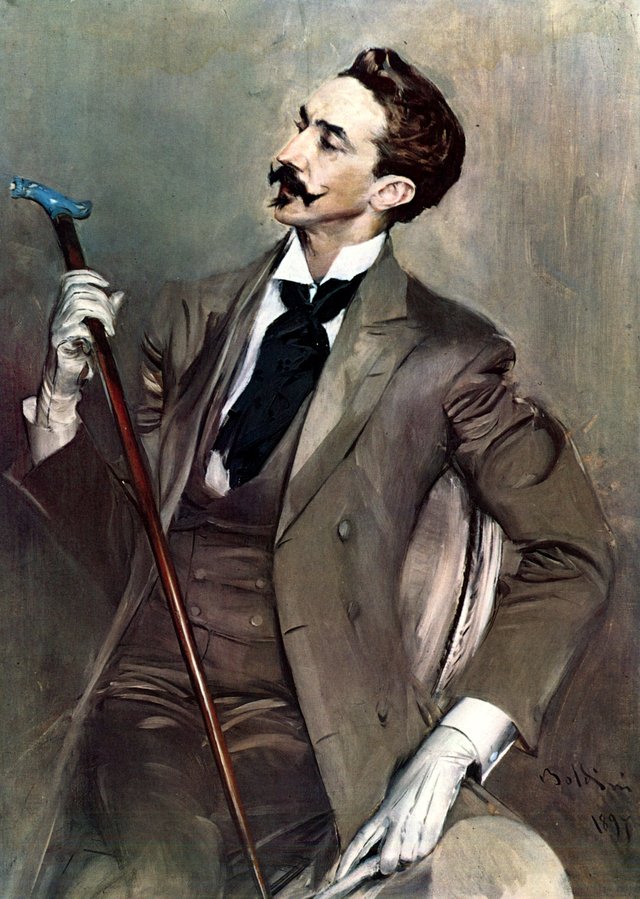 Portrait of Robert de Montesquiou by Giovanni Boldini