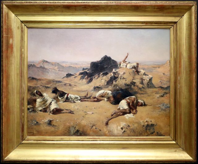 The country's thirst by Eugène Fromentin