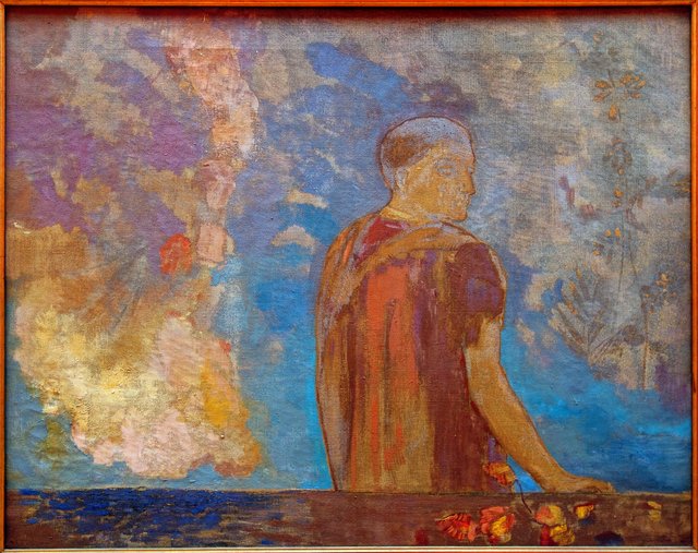 De blik by Odilon Redon