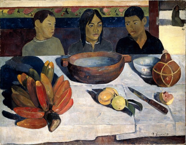 The Meal (The Bananas) by Paul Gauguin