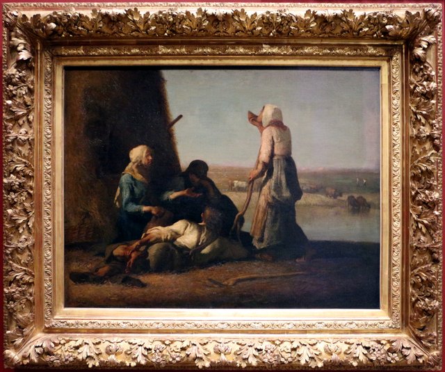The rest of haymakers by Jean-François Millet