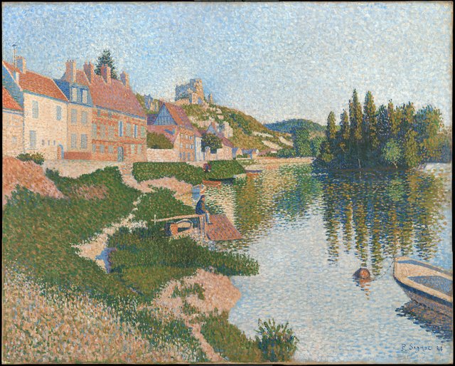 Les Andelys by Paul Signac