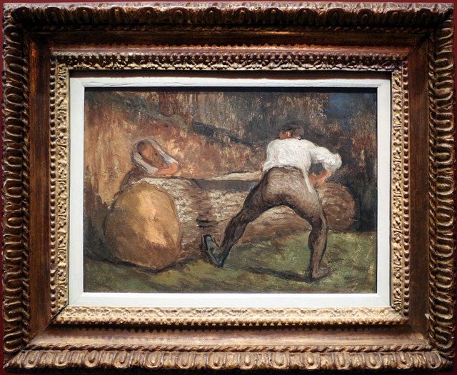 The loggers by Jean-François Millet
