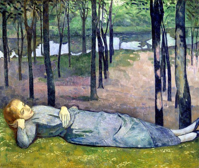 Madeleine in the Bois d'Amour by Émile Bernard