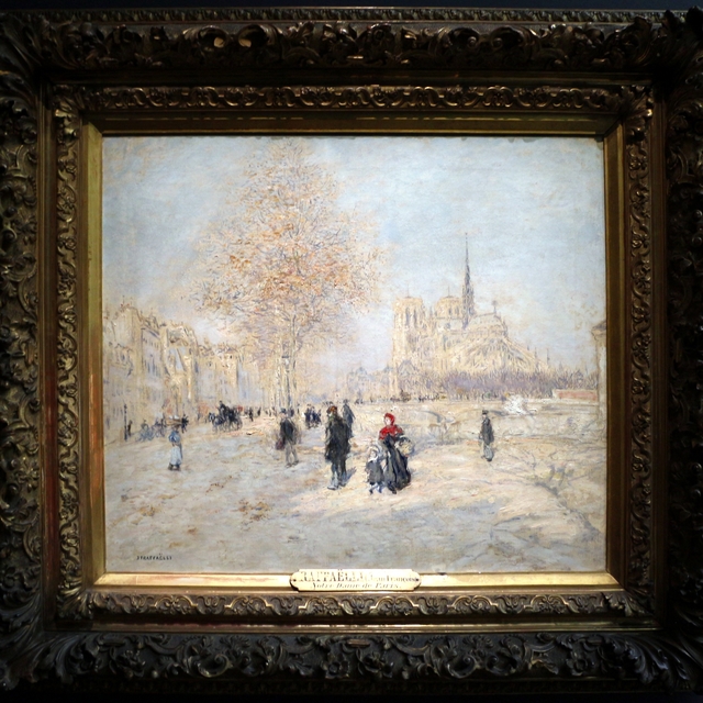 Notre-Dame Paris by Jean-François Raffaëlli