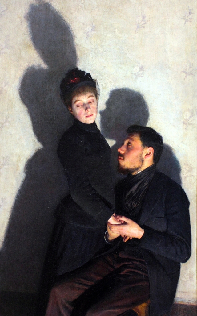 Cast Shadows by Émile Friant