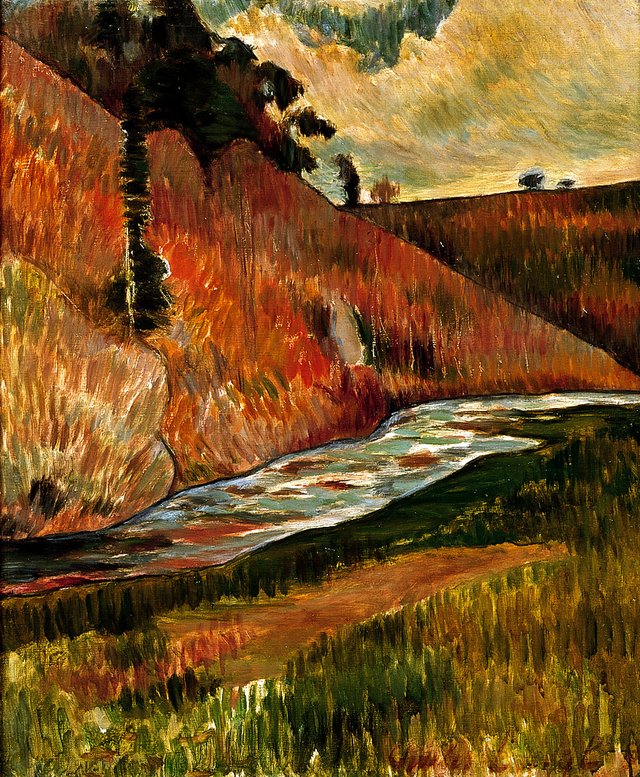 The Aven Stream by Charles Laval