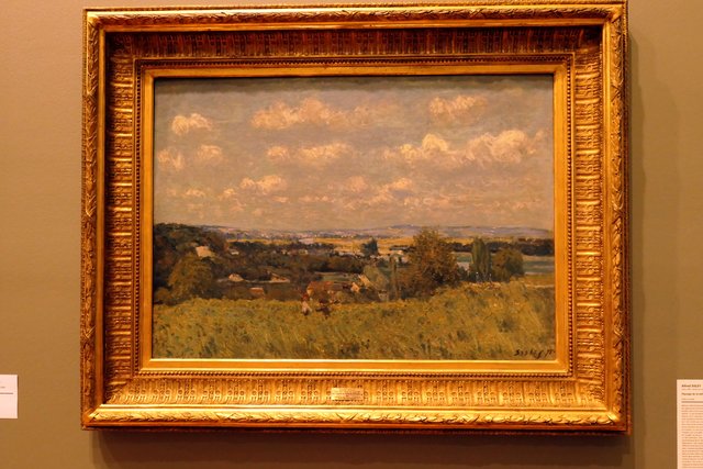 Valley of the Seine at Saint Cloud by Alfred Sisley