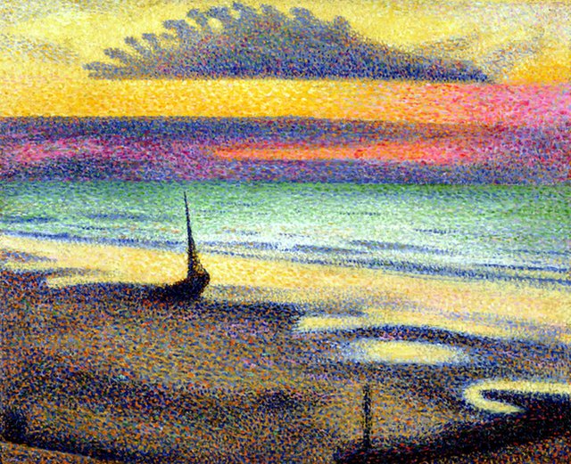Beach at Heist by Georges Lemmen
