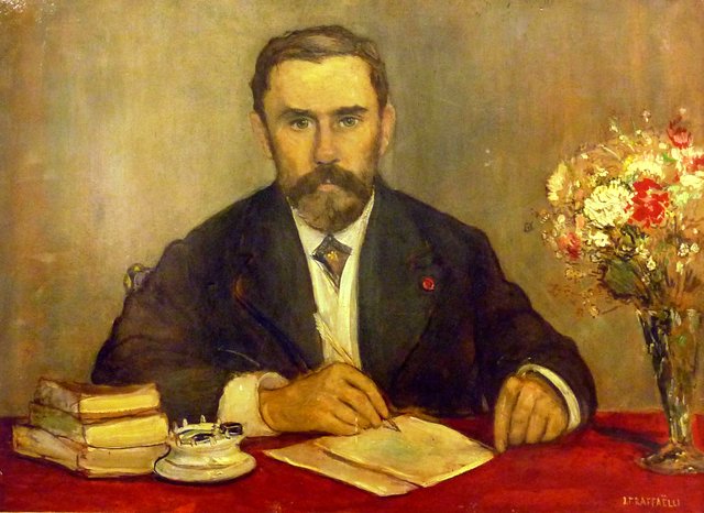 Portrait of Gustave Geffroy by Jean-François Raffaëlli