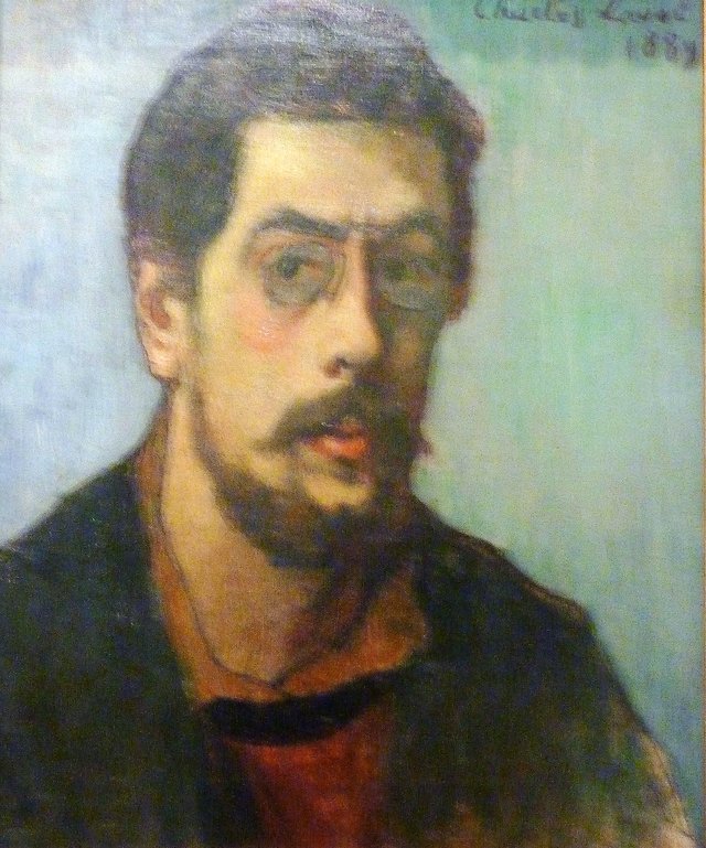 Portrait of the Artist by Charles Laval