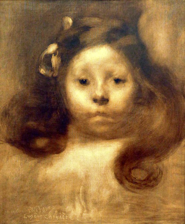Portrait d'Élisabeth Faure by Eugène Carrière