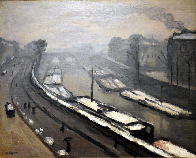 Quai des Grands-Augustins by Albert Marquet