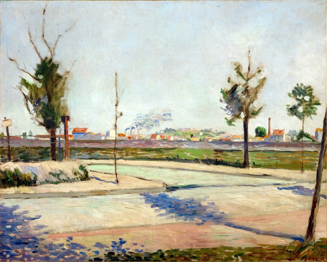 Road to Gennevilliers by Paul Signac