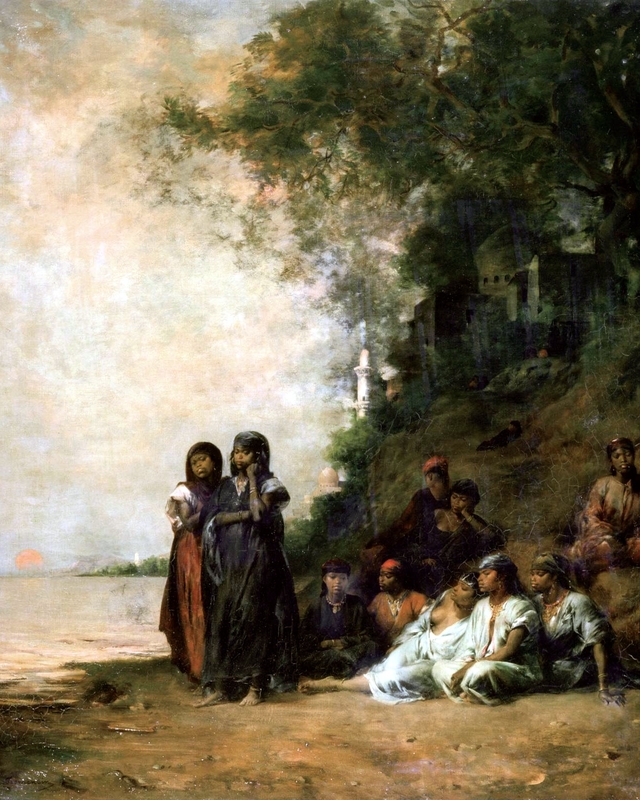Souvenir of Ezneh, Upper Egypt by Eugène Fromentin