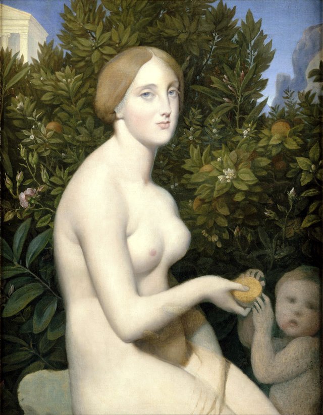 Venus in Paphos by Alexandre Desgoffe
