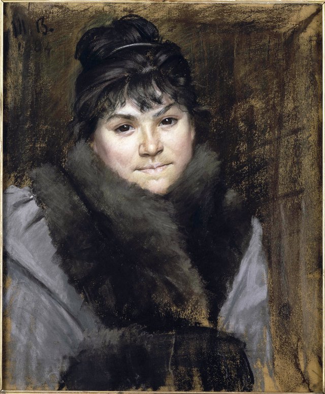 Portrait of Mme X by Marie Bashkirtseva