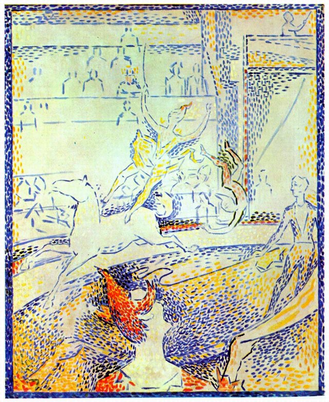 The Circus (Study) by Georges Seurat