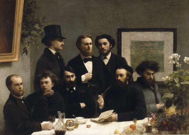 Un coin de table by Henri Fantin-Latour