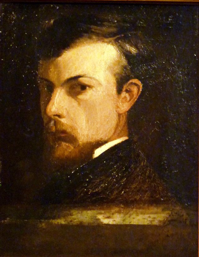 Selbstporträt by Odilon Redon