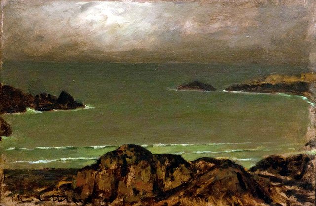 Fog at Belle Isle by Charles Cottet