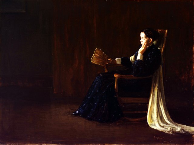 Portrait of the Artist's Mother by Henry Ossawa Tanner
