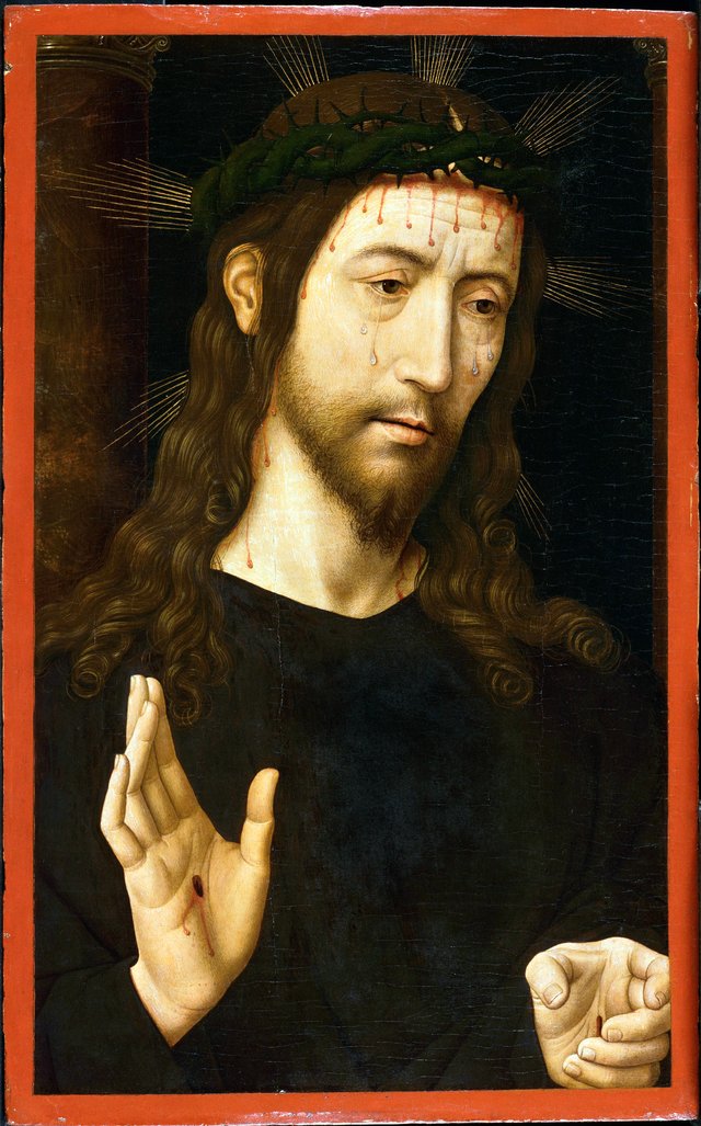 The Man of Sorrows (Christ Crowned with Thorns) by Domenico Ghirlandaio