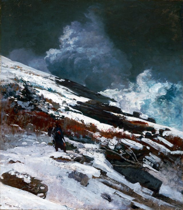 Winter Coast by Winslow Homer