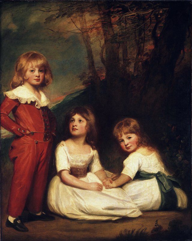 Portrait of the Willett Children by George Romney