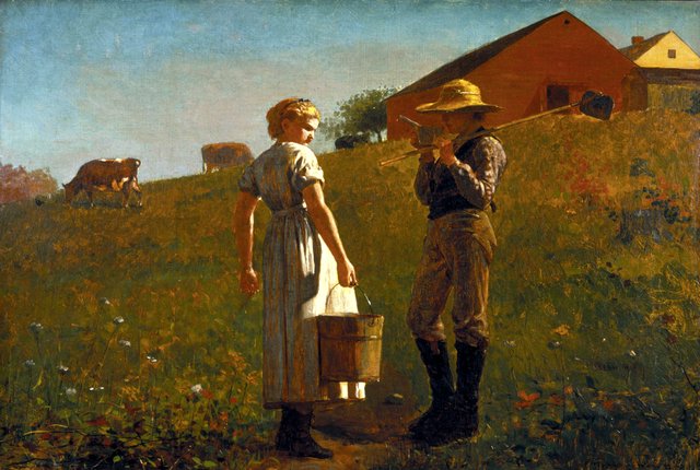 A Temperance Meeting by Winslow Homer