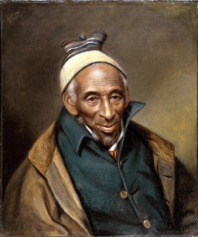 Portrait of Yarrow Mamout (Muhammad Yaro) by Charles Willson Peale