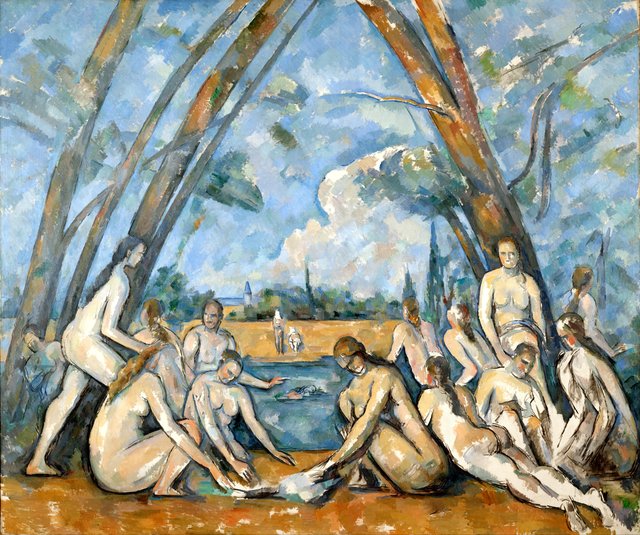 Les Grandes Baigneuses by Paul Cézanne