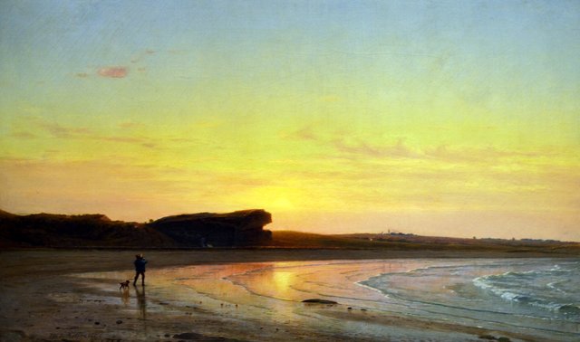 Second Beach, Newport by Worthington Whittredge