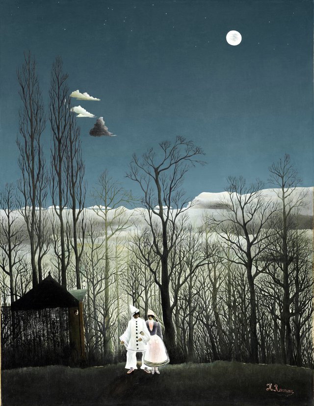 Carnival Evening by Henri Rousseau