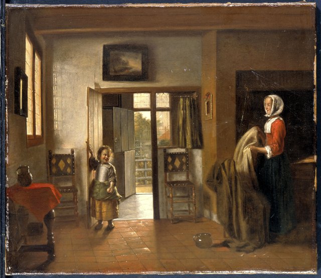 Bedroom by Pieter de Hooch