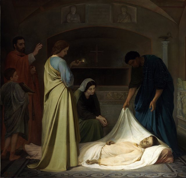 El Entierro de San Lorenzo by Alejo Vera