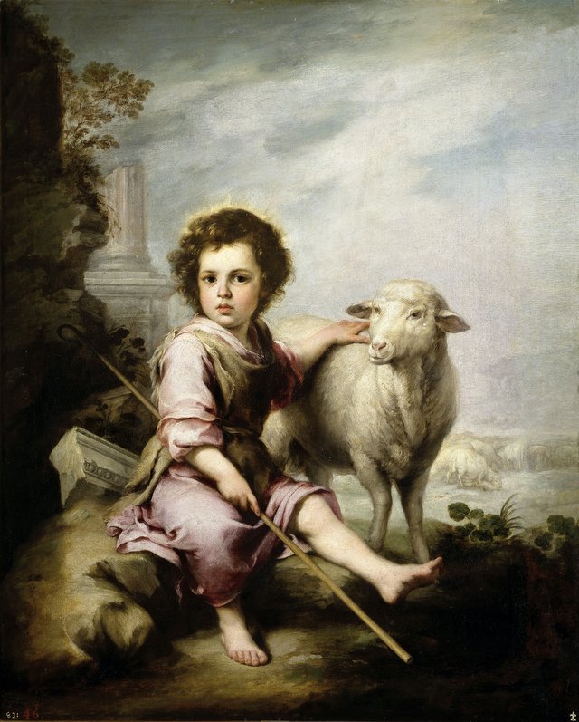 The Good Shepherd by Bartolomé Esteban Murillo